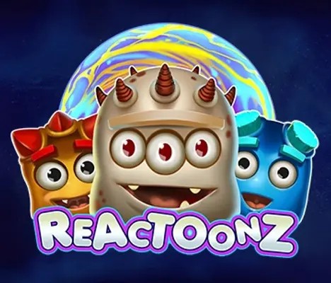 Reactoonz logo by Play’n GO at Starda Casino